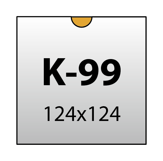 Конверт 12х12  схема с размерами арт. K-99