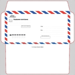 почтовый конверт с индексом