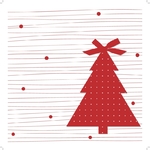 елка красная