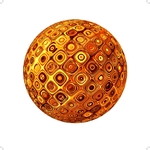 золотой шар