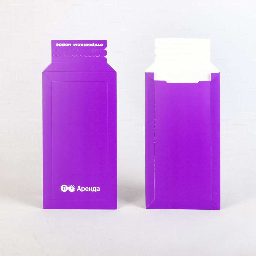 Объемный евро конверт с защитной лентой