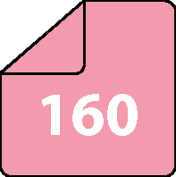Конверт 11х7 розовый арт. K-118, уп. 50 шт.