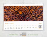 Настенный перекидной календарь А3 с фото компании