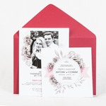 Свадебное приглашение в конверте