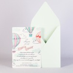 Свадебная открытка с конвертом